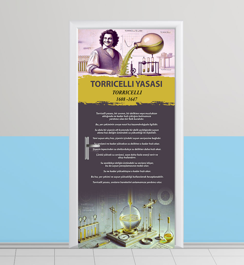 TORRICELLI YASASI KAPI GİYDİRME